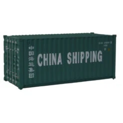 Walthers SceneMaster 949-8056 - 20' Corrugated Container China Shppng - HO Scale