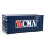 Walthers SceneMaster 949-8062 - 20' Corrugated Container CMA - HO Scale