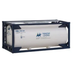 Walthers SceneMaster 949-8106 - 20' Tank Container Twinstar Leasing - HO Scale Kit