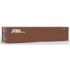 Walthers SceneMaster 949-8154 - 40' Corrugated Container XTRA - HO Scale