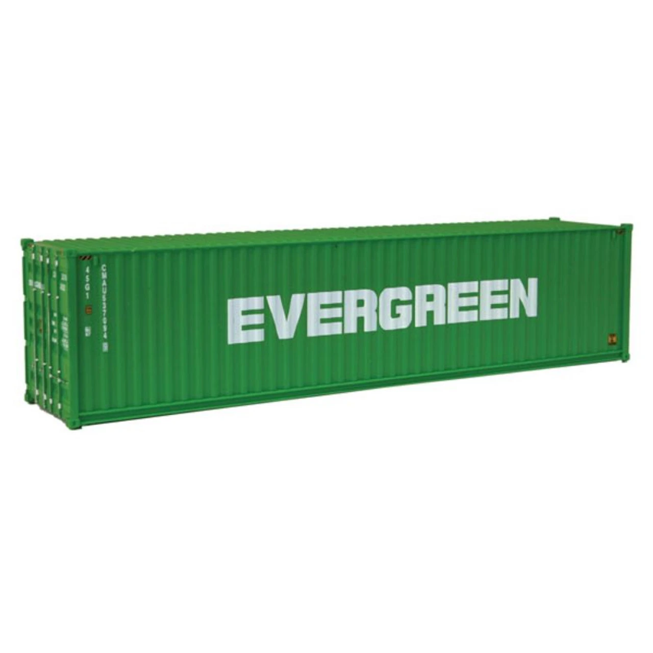 Walthers SceneMaster 949-8258 - 40' Hi Cube Corrugated Side Container Evergreen - HO Scale
