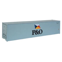 Walthers SceneMaster 949-8354 - 40' Hi Cube Smooth Side Container P&O - HO Scale