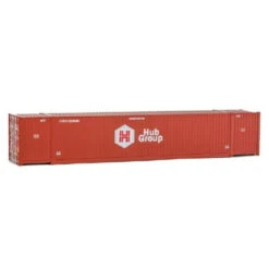 Walthers SceneMaster 949-8521 - 53' Container Hub Group Red - HO Scale
