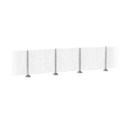 Walthers SceneMaster 949-9000 - Metal Industrial Fence - N Scale Kit