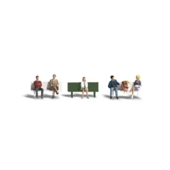 Woodland Scenics #1861 - Bus Stop People - HO Scale