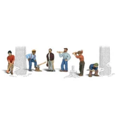 Woodland Scenics #1876 - Lumberjacks - HO Scale