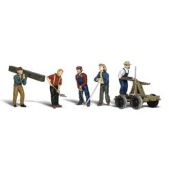 Woodland Scenics #1898 - Rail Workers - HO Scale