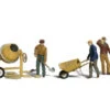 Woodland Scenics #1901 - Masonry Workers - HO Scale