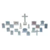 Woodland Scenics #201 - 20 Tombstones - HO Scale Kit