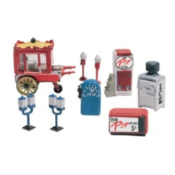 Woodland Scenics #230 - 8 Vending Machines - HO Scale Kit